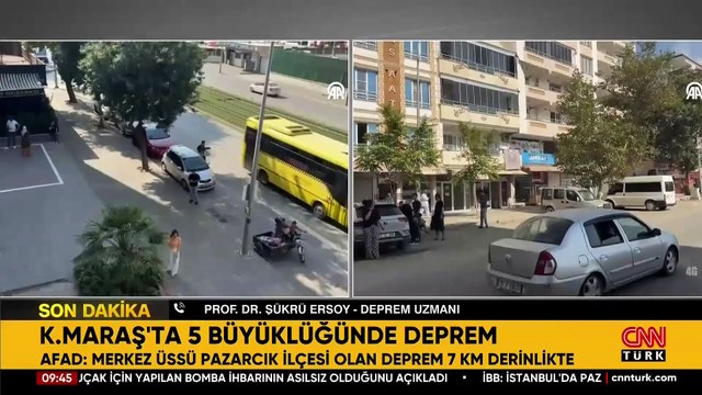 Video | Kahramanmaraş'ta deprem! Deprem Uzmanı Şükrü Ersoy detayları anlattı: Bu artçı bir deprem...