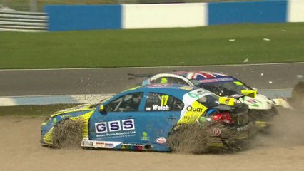 BTCC Crashes 2016