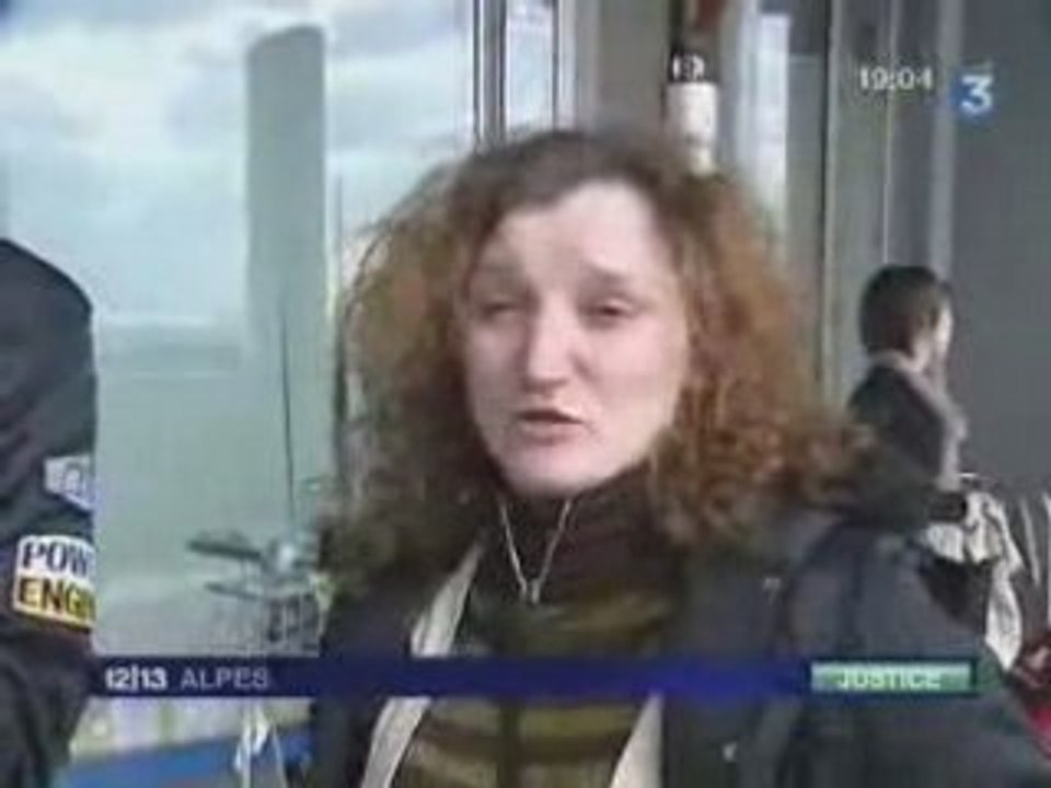 FR3 Grenoble expulsion de Mirnes - libération