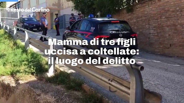 Mamma di tre figli uccisa a coltellate: il luogo del delitto