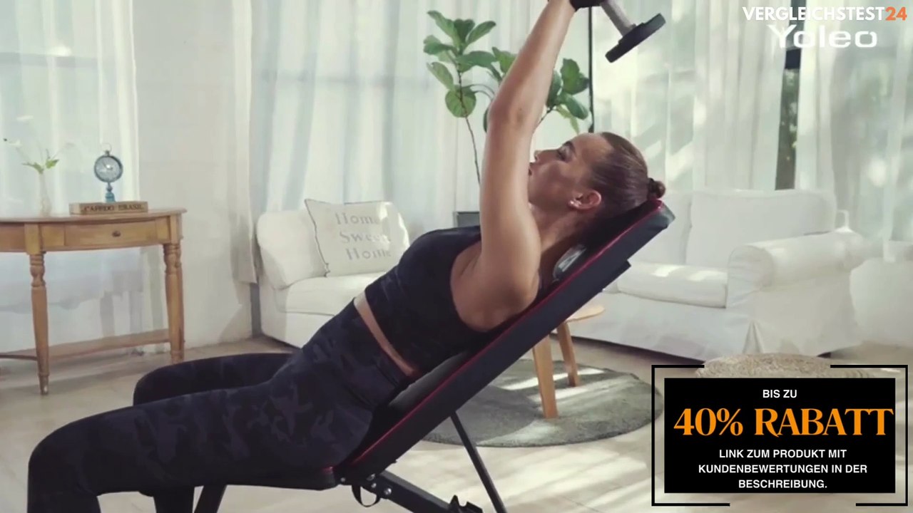 YOLEO klappbare Hantelbank im Test Produkttest