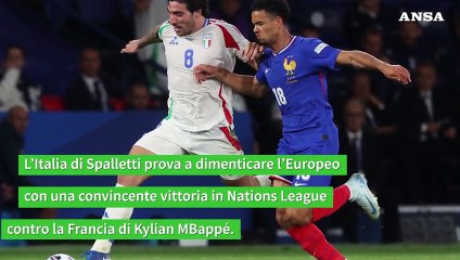 Nations League, Spalletti sorride: l'Italia batte la Francia