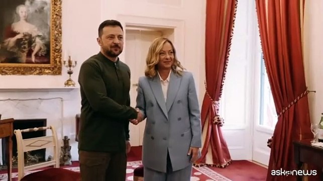 Meloni a Zelensky: il sostegno per la legittima difesa dell'Ucraina resta centrale