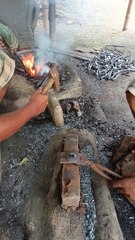 Master Blacksmithing Techniques_ Forging a Knife from Scratch _ Short Video