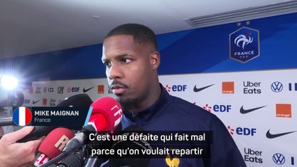 Maignan : "Inquiets, pourquoi ?"