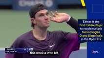 Sinner commends Draper for 'breakthrough' US Open