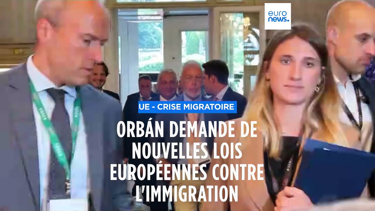 "On ne les laisse jamais entrer" : Orbán demande de nouvelles lois pour lutter contre l'immigration