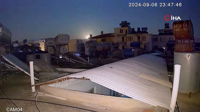Hatay'da görülen cisim geceyi gündüze çevirdi!