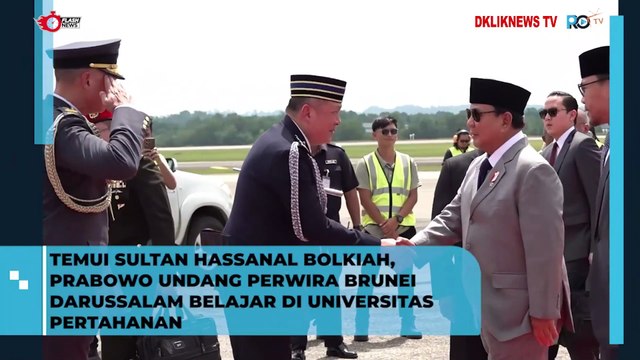 Temui Sultan Hassanal Bolkiah, Prabowo Undang Perwira Brunei Darussalam Belajar di Universitas Pertahanan1