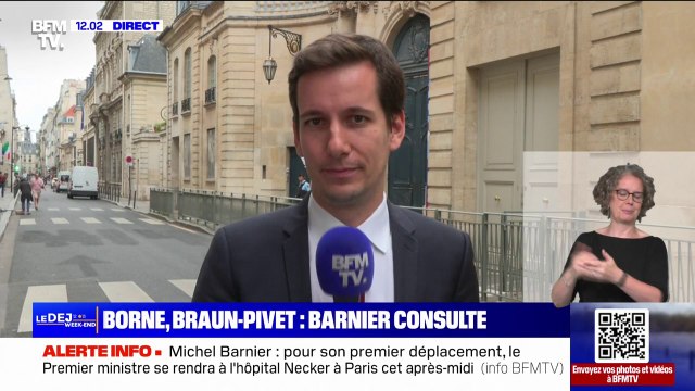 Le premier déplacement de Michel Barnier se fera à l'hôpital Necker de Paris ce samedi 7 septembre
