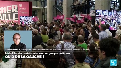 Vers un gouvernement d'ouverture : Michel Barnier veut discuter avec les groupes politiques