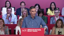 El momento en que Pedro Sánchez anuncia que se presentará a la reeleción como secretario general del PSOE