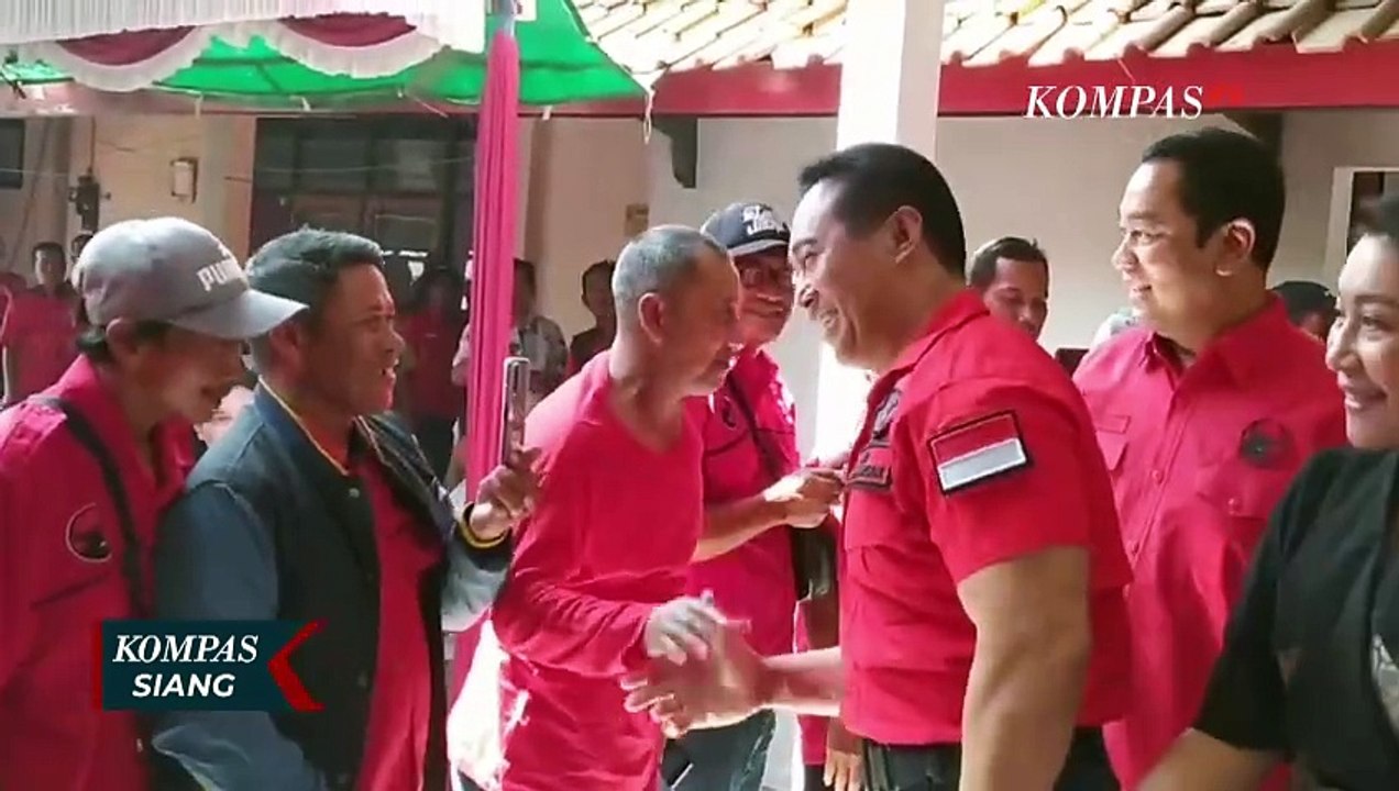Bakal Cagub-Cawagub Jateng Andika-Hendrar Sapa Kader PDIP di Kendal