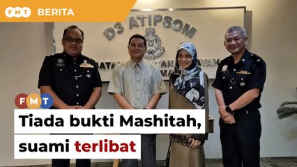 Tiada bukti Mashitah, suami terlibat dagang manusia