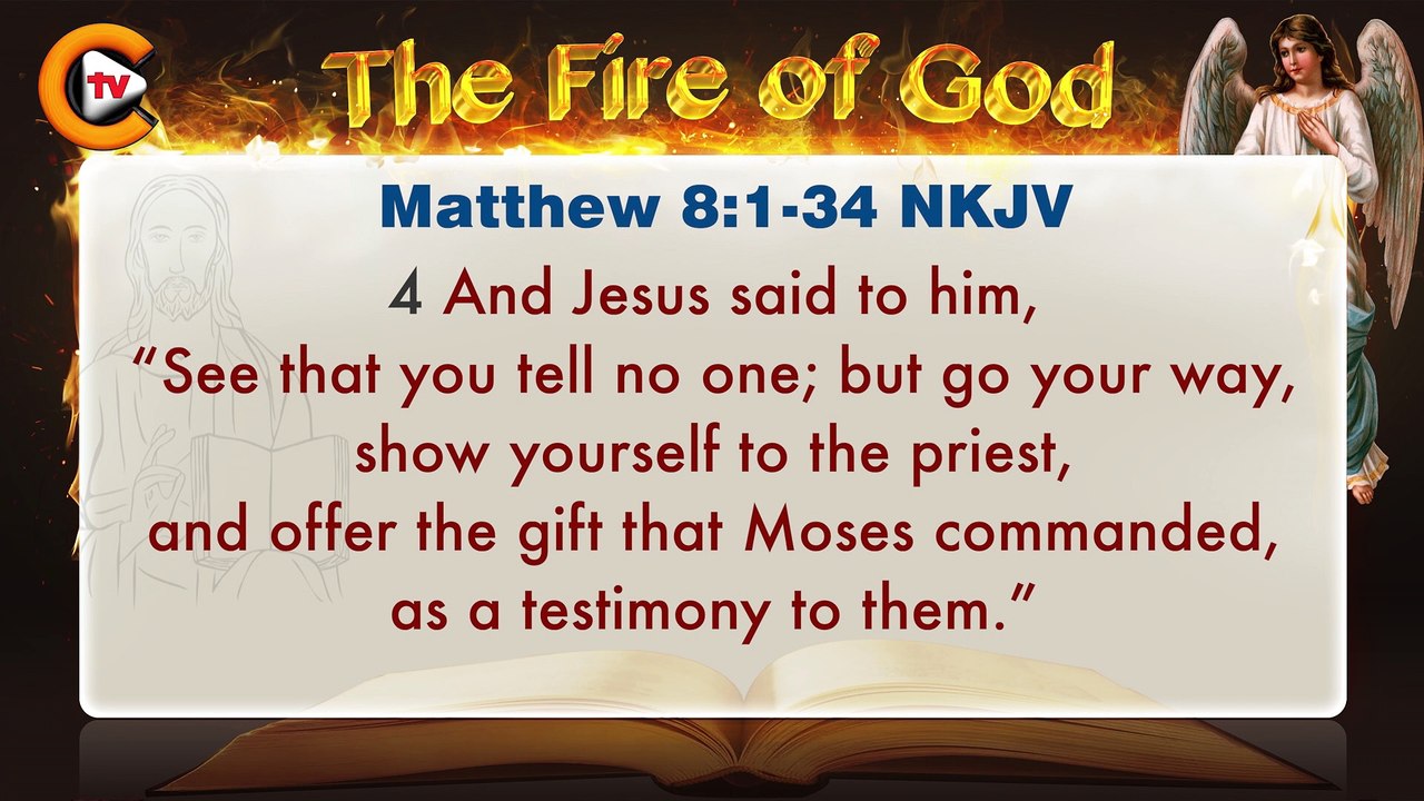 MATTHEW CHAPTER 8