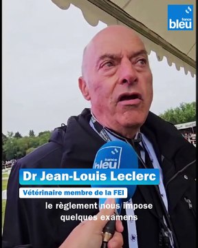 Contrôles vétérinaires aux championnats du monde d'endurance équestre de Monpazier