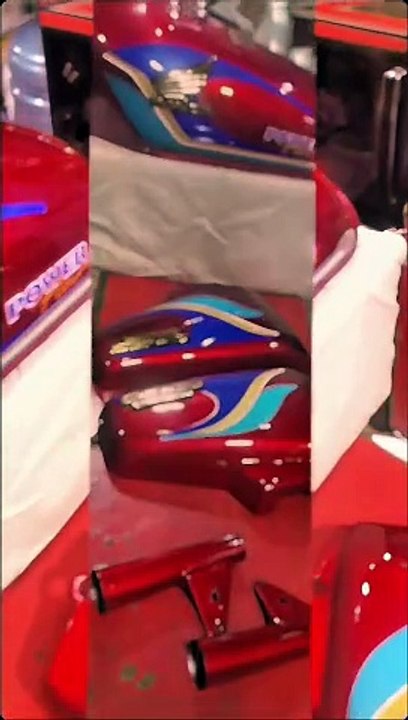 Genuine Fuel Tank Set for Honda 125 Power Plus, 1999 Edition #foryou #automobile #video #art