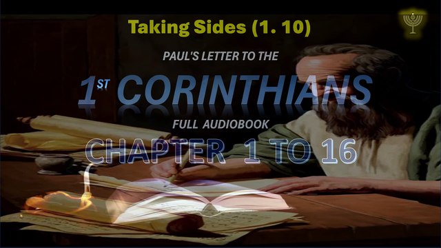Holy Bible Audio 1CORINTHIANS Chapters 1 to 16 Contemporary English