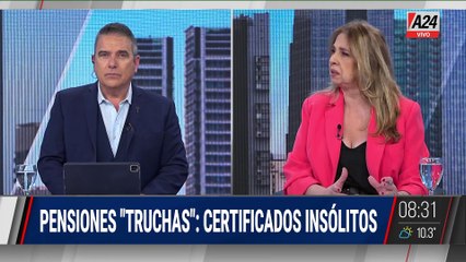 PENSIONES "TRUCHAS": CERTIFICADOS INSÓLITOS