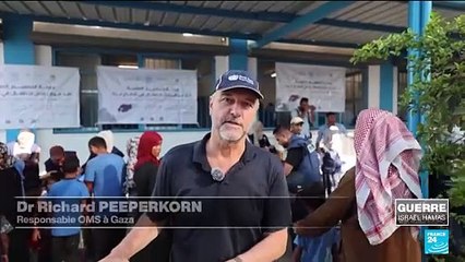 A Gaza, course pour la vaccination des enfants contre la polio