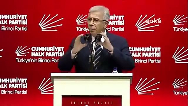 Mansur Yavaş'tan sitem: Ben de Ekrem Başkan gibi konuşmak isterdim...