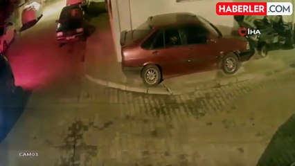 Dini nikahlı eski eş ve çocuklarından kadına öldüresiye dayak kamerada