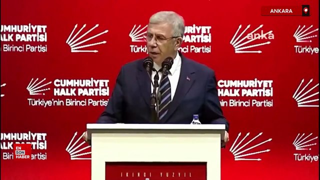 Konuşma yapacağı 1 saat önceden haber verilen Mansur Yavaş’tan CHP’ye sitem