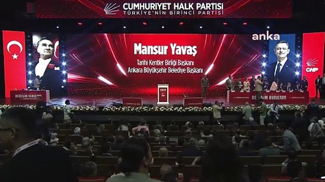 Mansur Yavaş kürsüde sitem etti, İmamoğlu mikrofonu kaptı
