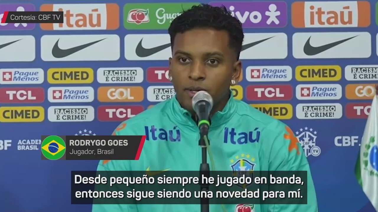 Rodrygo: "Sé de mi calidad y hasta dónde puedo llegar"