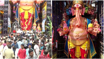 గణపతి బప్పా మోరియా : ఖైరతాబాద్‌ సప్తముఖ మహా గణపతి దర్శనానికి పోటెత్తిన భక్తులు