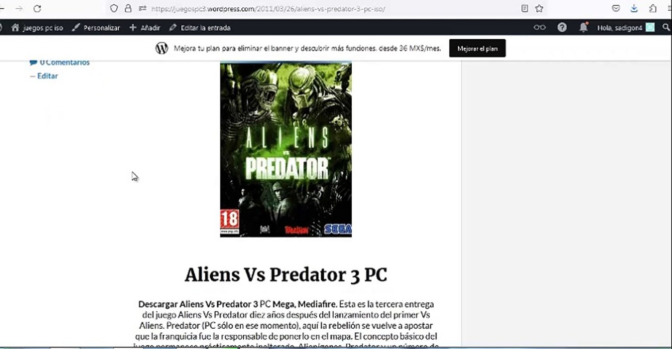 aliens vs predator 3 pc