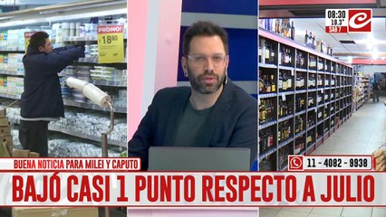 ¿Buenas noticias?: la inflación de agosto fue del 4,2 % en la ciudad