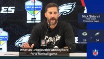 Sirianni thanks Brazil after Eagles beat Packers