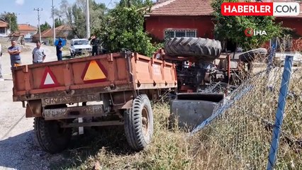 Kalp krizi geçiren traktör sürücüsü hayatını kaybetti