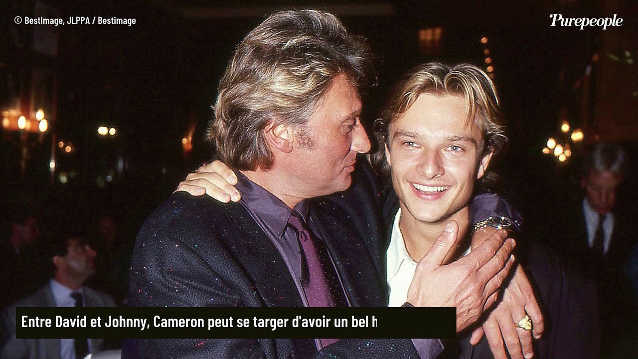 David Hallyday : Son fils Cameron est absolument canon, ces nouvelles ...