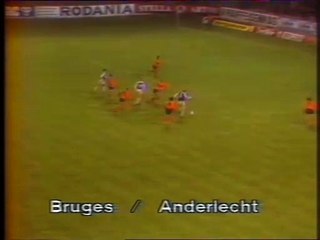 CERCLE.BRUGES  - ANDERLECHT  - 1980 - SAISON  1980/1981 -