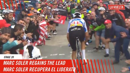 Marc Soler regains the lead  - Stage 20 - La Vuelta 2024