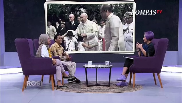 Viral, Deni Iskandar & Dewi Praswida Bertemu Paus Fransiskus dan Minta Doakan Indonesia| ROSI