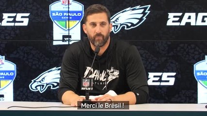 Philadelphia Eagles - Sirianni : "Merci le Brésil !"