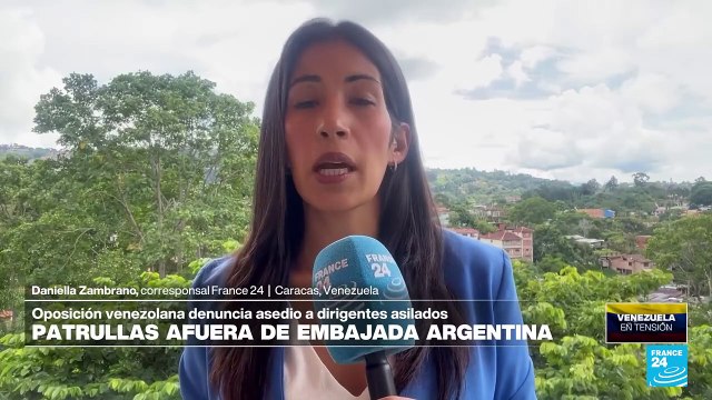 Informe desde Caracas: oposición venezolana denuncia asedio a la embajada de Argentina