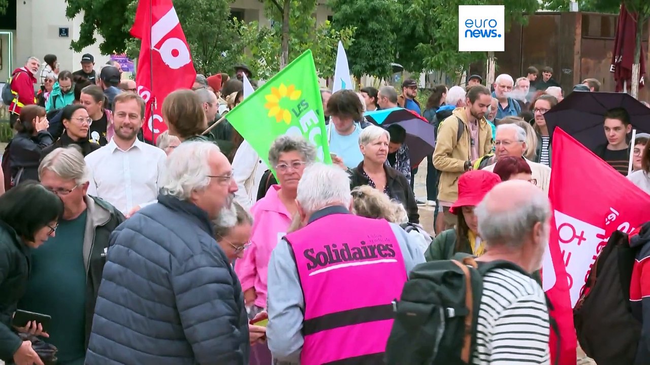 Thousands protest across France against Macron's choice of PM