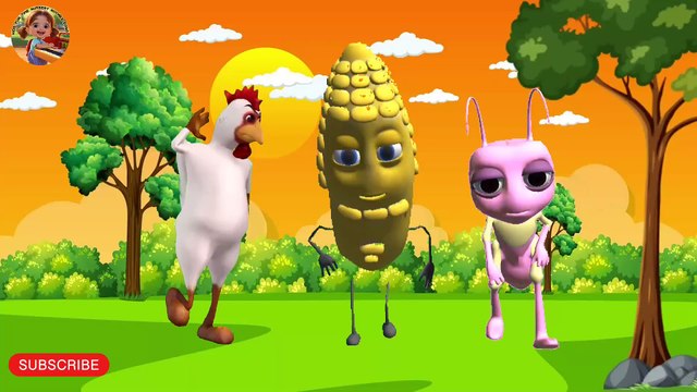doston ka gana, (kids song in Hindi virgin) chicken dance, cartoon music video #kidspoem #poemsong