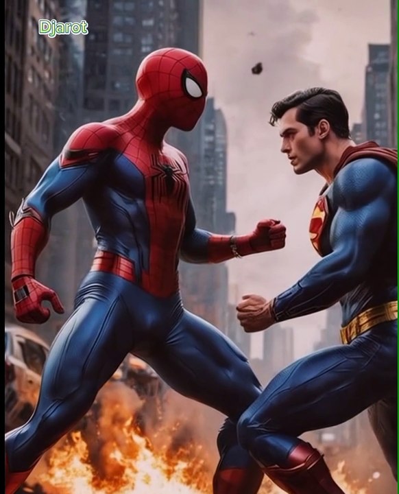 Superman vs spiderman