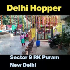 Exploring the bustling market of Sector 9, RK Puram, South Delhi 🛍️🌆