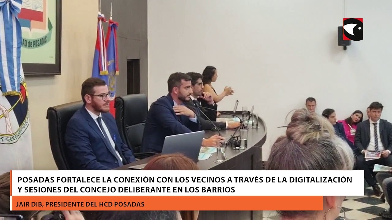 Posadas fortalece la conexión con los vecinos a través de la digitalización y sesiones del Concejo Deliberante en los barrios