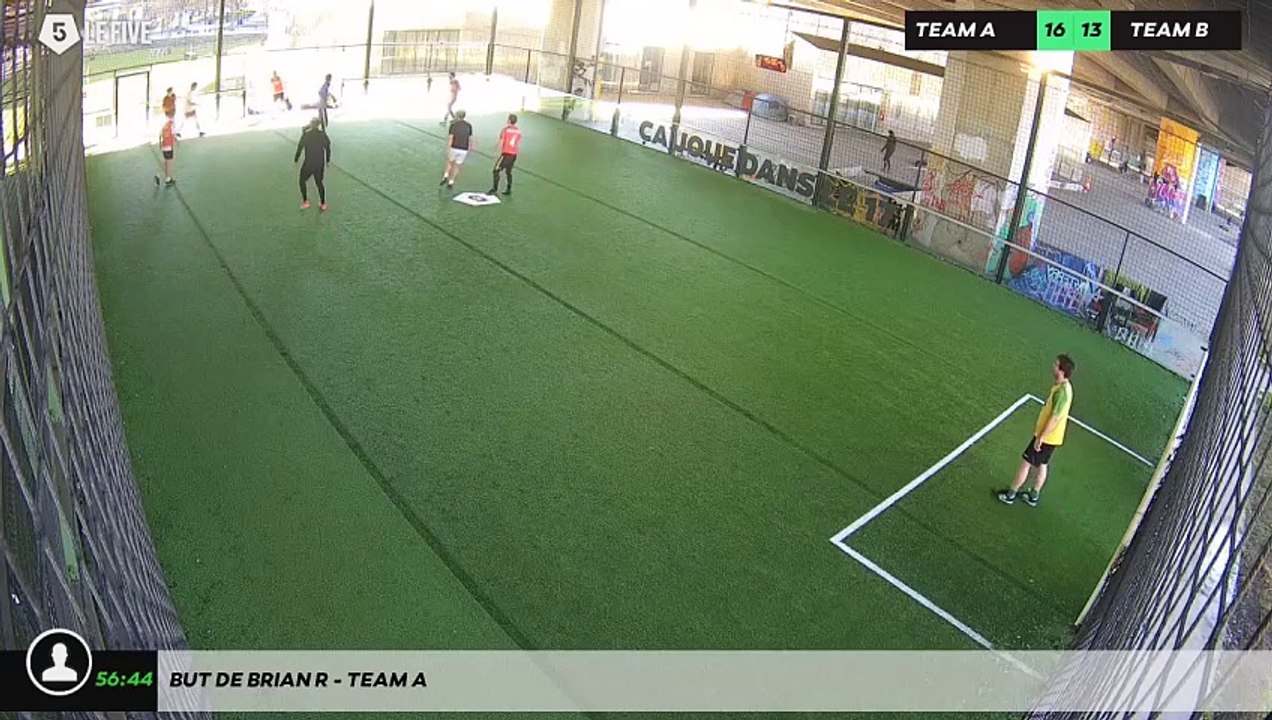 But de Brian R - Team A