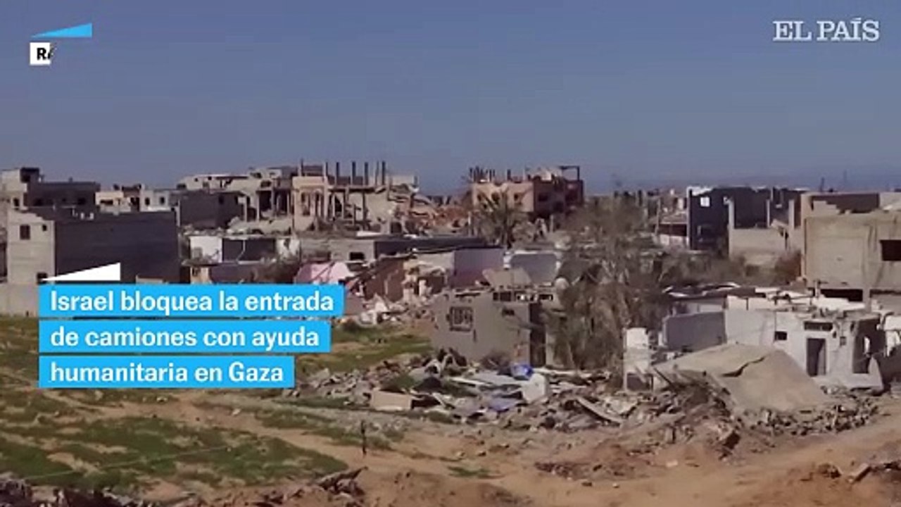 Israel bloquea la ayuda humanitaria en Gaza