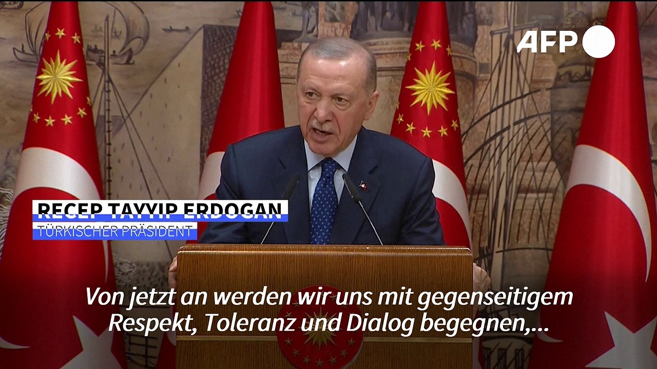 Türkei: Erdogan begrüßt Gewaltverzicht der PKK - und droht