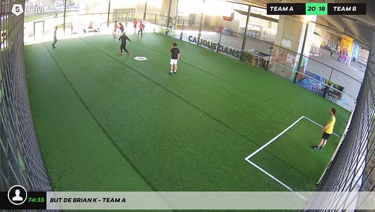 But de Brian K - Team A