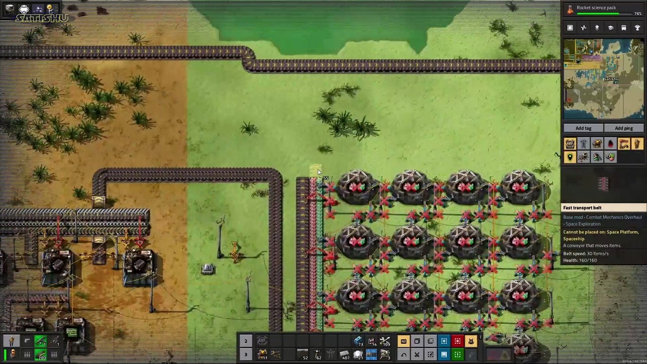 Ein Blick auf die Geschenkegrabbelei. | Factorio Space Exploration Mod | Ep. 49